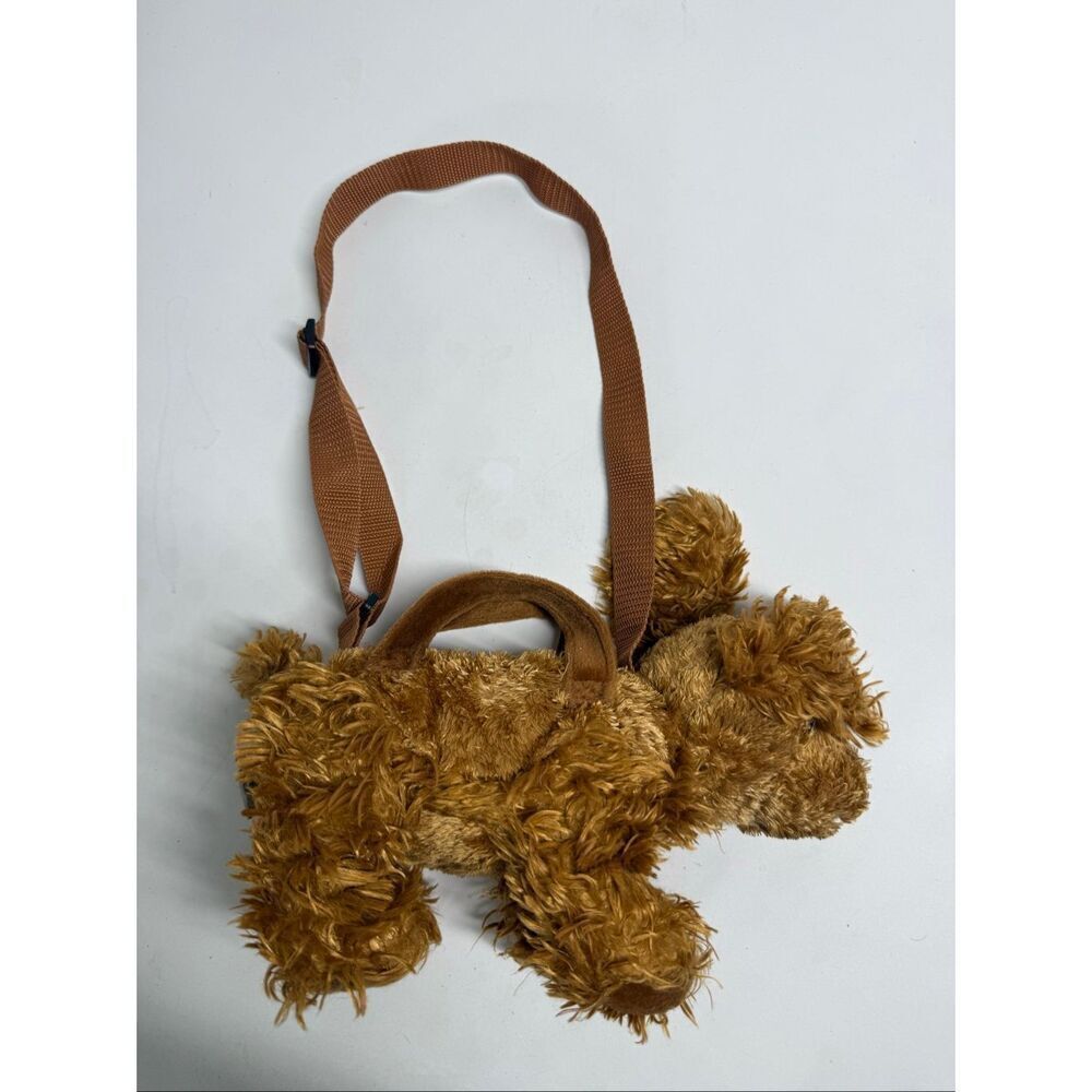 Unipak Brown Plush Dog Bag